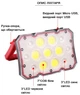 Ліхтар Quantum QM-FL2030 Worker 15 Вт COB + LED з функцією Power Bank (0751784843122) - зображення 3