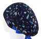 Медицинская шапочка женская HeadwearUniverse универсальная принт Микроорганизмы микробы - изображение 2