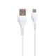 Мережевий зарядний пристрій Hoco C73A 2 USB Micro Білий - зображення 5