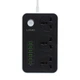 Сетевой Удлинитель LDNIO SC3604 6-USB 3.4A 2m, Black - изображение 3