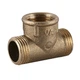 Трійник латунний 1/2″ЗР х 1/2″ВР х 1/2″ЗР штампований А0215А - зображення 1