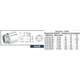 Удлинитель Solomon 1/2″ хром 55мм 6105 000002723 - изображение 2