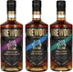 Набор ром 500 Cuts Cherry and Dark Chocolate Rum 0.7 л 40% + Coconut and Vanilla Rum 0.7 л 40% + Pineapple and Mango Rum 0.7 л 40% (2021000138799) - изображение 1