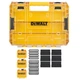 Ящик для інструментів DeWALT для біт системи TSTAK Tough Case L з футляром та касетами 8шт, розділювачі 6шт (DT70804) - зображення 3