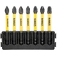 Набор бит DeWALT в касете для Tough Case, FlexTorq, L=57 мм, Рh1,Рh2-2шт,Рz1,Рz2-2шт.Рz3 (DT70819) - изображение 1