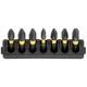 Набір біт DeWALT в касеті для Tough Case,FlexTorq,L 25 мм, Рh1,Рh2 2 шт, Pz1,Pz2 2 шт, Pz3 (DT70809) - зображення 1