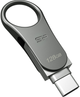 Pendrive Silicon Power Mobile C80 128 GB USB 3.2/Type-C Titanium Grey (SP128GBUC3C80V1S) - obraz 3