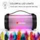 Портативная беспроводная Bluetooth колонка Beecaro with RGB Light RX22E |BT5.0, TWS, 6W, FM, AUX| - изображение 8