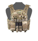 Плитоноска WAS Warrior LPC V1 DFP MK1 Low Profile Plate Carrier (быстрый сброс) (W-EO-LPC-V1-DFP-MK1) - изображение 1