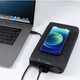 Батарея универсальная PowerPlant 68400mAh, PD/60W, DC 12-24V 9 connectors, QC/3.0, USB-C*2, USB-A, Wireless (PB930456) - изображение 3