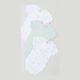 Body 3szt OVS 1598498 62-68 cm Clearly Aqua (8052147032026) - obraz 1