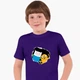 Детская футболка Время Приключений Финн и Джейк пес (Adventure Time Finn & Jake the dog) (25186-1581) 88-104 см Хлопок Фиолетовый - изображение 1
