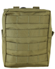 Підсумок Kombat UK Large Molle Utility Pouch Койот (1000-kb-lmup-coy) - зображення 2