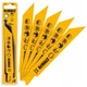 Полотно DeWALT для шабельних пилок, по металу, 152 мм, 18 TPI, 5 шт (DT2346) - зображення 3