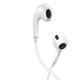 Наушники с микрофоном проводные Baseus Enock lateral in-ear (3,5 mini-Jack, 1.1 m). White - изображение 4