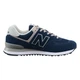 Кросівки чоловічі New Balance 574 45 Синій ML574EVN - зображення 3