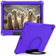 Чехол STR EVA Apple iPad 7 (10.2" экран) детский с кольцом для ношения и подставкой Purple - изображение 1