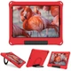 Чехол STR EVA Apple iPad 7 (10.2" экран) детский с кольцом для ношения и подставкой Red - изображение 2