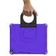 Чехол STR EVA Apple iPad 7 (10.2" экран) детский с кольцом для ношения и подставкой Purple - изображение 3