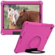 Чехол STR EVA Apple iPad 7 (10.2" экран) детский с кольцом для ношения и подставкой Pink - изображение 1