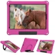 Чехол STR EVA Apple iPad 7 (10.2" экран) детский с кольцом для ношения и подставкой Pink - изображение 3