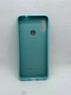 Чехол Silicone Cover Full для Xiaomi Redmi Note 7 Бирюзовый - изображение 2