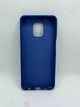 Чехол Silicone Cover Full для Xiaomi Redmi Note 9 Pro Синий - изображение 2