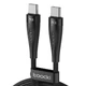 Кабель Toocki USB PD 3.1 Type-C швидка зарядка 240W, E-Marker Chip, 480 Mbps - 2 метри - зображення 1