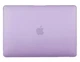 Защитный фиолетовый матовый чехол Hard Shell Case для MacBook New Air 13" матовая накладка для Макбук Эир - изображение 2