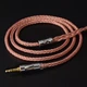 Кабель сменный для наушников NiceHCK 16-ти жильный медный 3,5мм-2pin QDC\c-pin - изображение 1