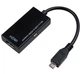 MHL (micro usb 5pin) адаптер дублирование экрана ТВ со смартфона/HDMI (534899216) Черный - изображение 9