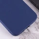 Силиконовый чехол Candy для Apple iPhone 14 Pro (6.1") Синий Без бренда - изображение 2