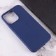 Силиконовый чехол Candy для Apple iPhone 14 Pro (6.1") Синий Без бренда - изображение 3