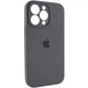 Чохол Silicone Case Full Camera Protective (AA) Apple iPhone 14 Pro Max (6.7") Сірий / Dark Gray Без бренду - зображення 4