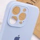 Чехол Silk Full Camera Protective (AA) для Apple iPhone 14 Pro Max (6.7") Голубой / Lilac Blue Без бренда - изображение 7