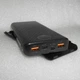 Корпус повербанк з швидкою зарядкою 8x 18650 QC 3.0 PD3 Power Bank 24Вт 30000mAh USB Type-C Lightning IP5328, чорний - зображення 4