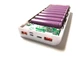 Корпус повербанк з швидкою зарядкою 8x 18650 QC 3.0 PD3 Power Bank 24Вт 30000mAh USB Type-C Lightning IP5328, білий - зображення 3