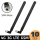 2 антенны 4G 3G LTE GSM 10dBi 900/1800MHz SMA Male для роутеров, модемов B593 B880 B310 B890 - изображение 7