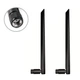 2 универсальные антенны GSM WiFi 6 dBi 900/1800MHz 2.4-5.8GHz RP SMA для роутеров, модемов, репитеров и т.п. - изображение 1