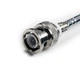 Телескопическая антенна BNC 25-1300MHz 15-65см 3-5dBi UHF VHF УКВ FM PMR для рации, радио микрофонов и т.п. - изображение 4