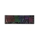 Клавіатура Xtrike ME GK-980 6 colors-LED Mechanical Red Switch USB Black (GK-980) - зображення 1