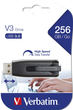 Pendrive Verbatim V3 256 GB USB 3.0 Czarny (49168) - obraz 5