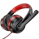 Наушники игровые с микрофоном HOCO W103 Черный с Красным - изображение 2