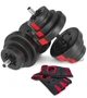 Гантели композитные Hop-Sport 2х20кг PRO с перчатками (2 пары) - изображение 1