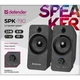 Колонки 2.0 Defender SPK 190 8 Вт USB/Jack 3.5 мм черные - изображение 4