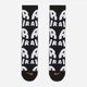 Носки женские высокие Nike U Nk Ed Ess Crw 1P 168 Cir Ar DR9719-010 38-42 Black/Safety Orange (196153828698) - изображение 2