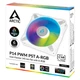 Кулер для корпуса Arctic P14 PWM PST/A-RGB WHITE (ACFAN00276A) - изображение 4