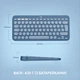 Клавіатура Logitech K380 for MAC Multi-Device Bluetooth UA Blueberry (920-011180) - зображення 8