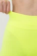 Безшовні легінси жіночі з мікрофібри Giulia LEGGINGS 02 L/XL Yellow-neon, спортивні легінси, висока посадка - зображення 4