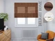 Римская штора система Light I&H Лен Файн Шоколад 40*170 см - изображение 1